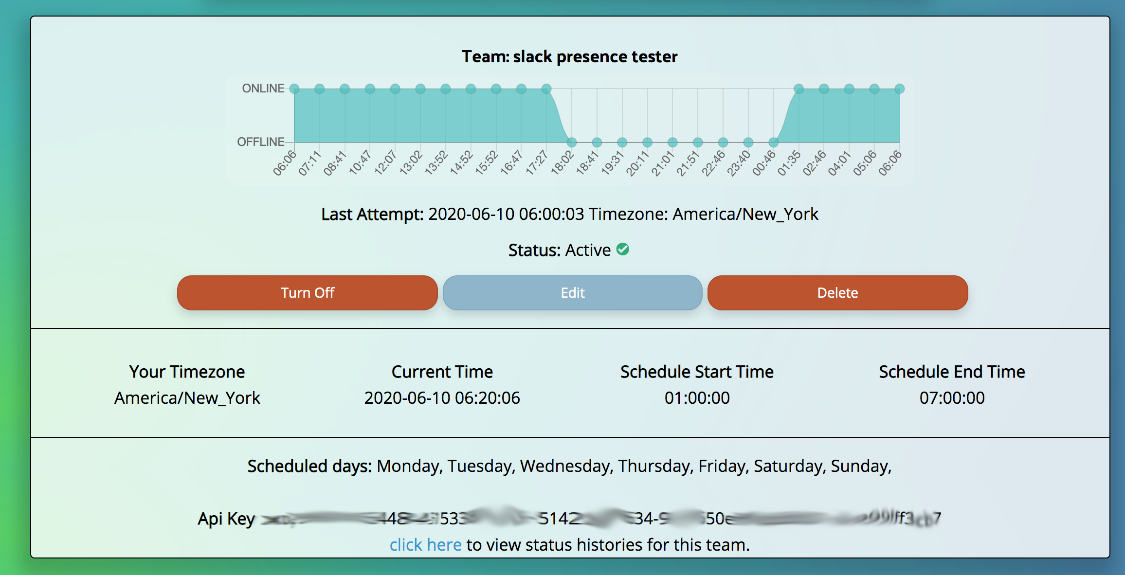 Presence Scheduler For Slack gallery image