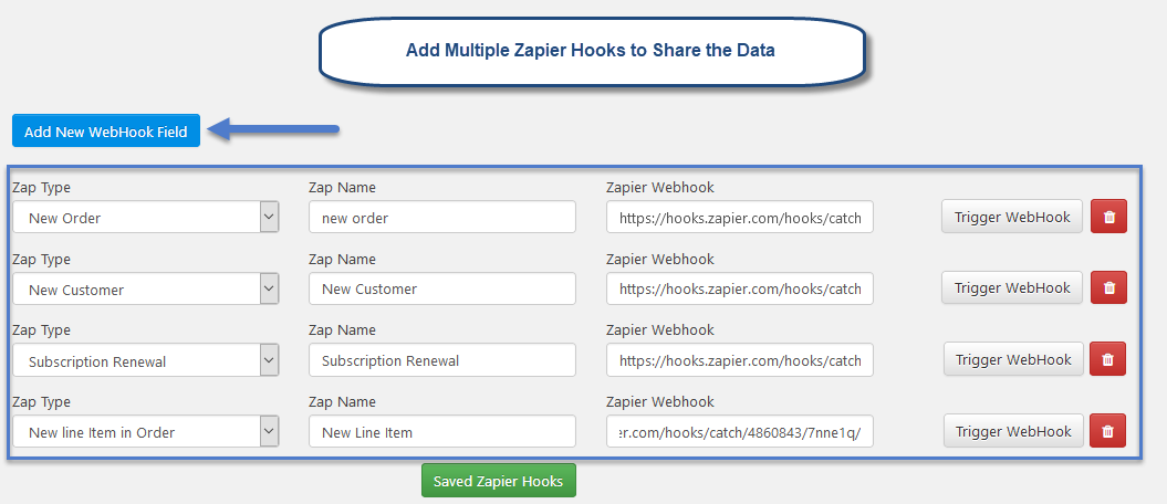 WooCommerce Zapier Extension gallery image