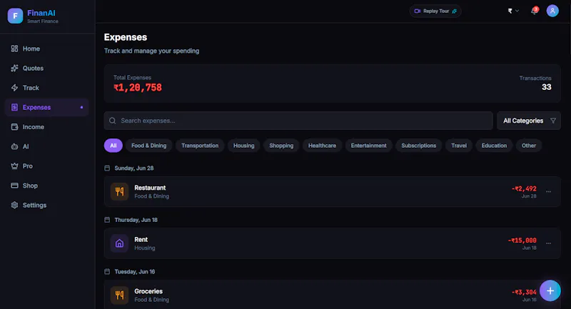 FinanAI screenshot 6