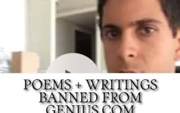 Poems + Writings BANNED From Genius media 1
