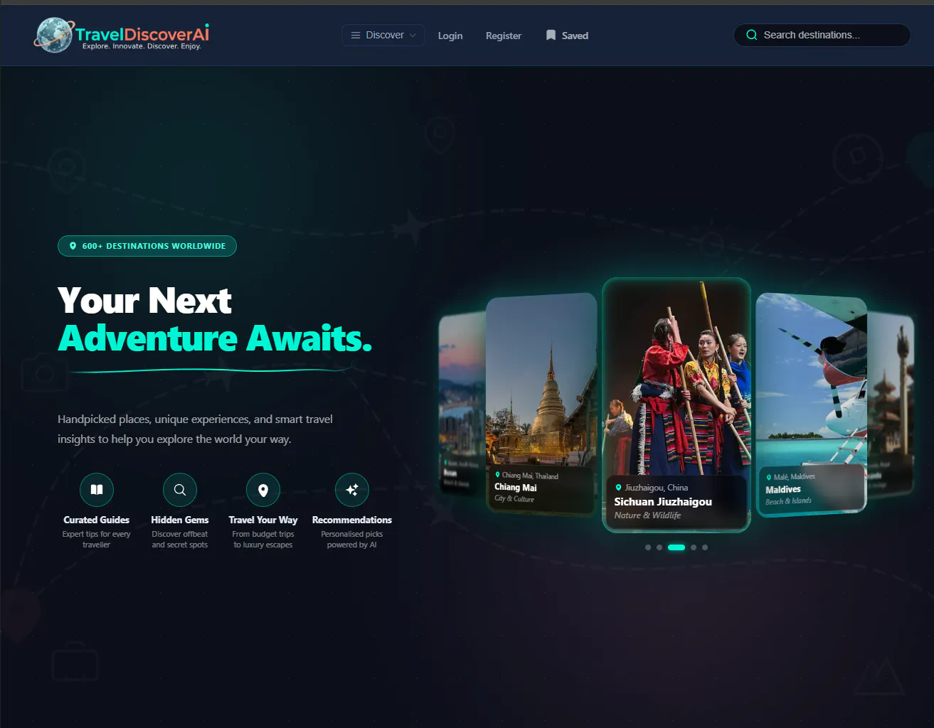 TravelDiscoverAI gallery image