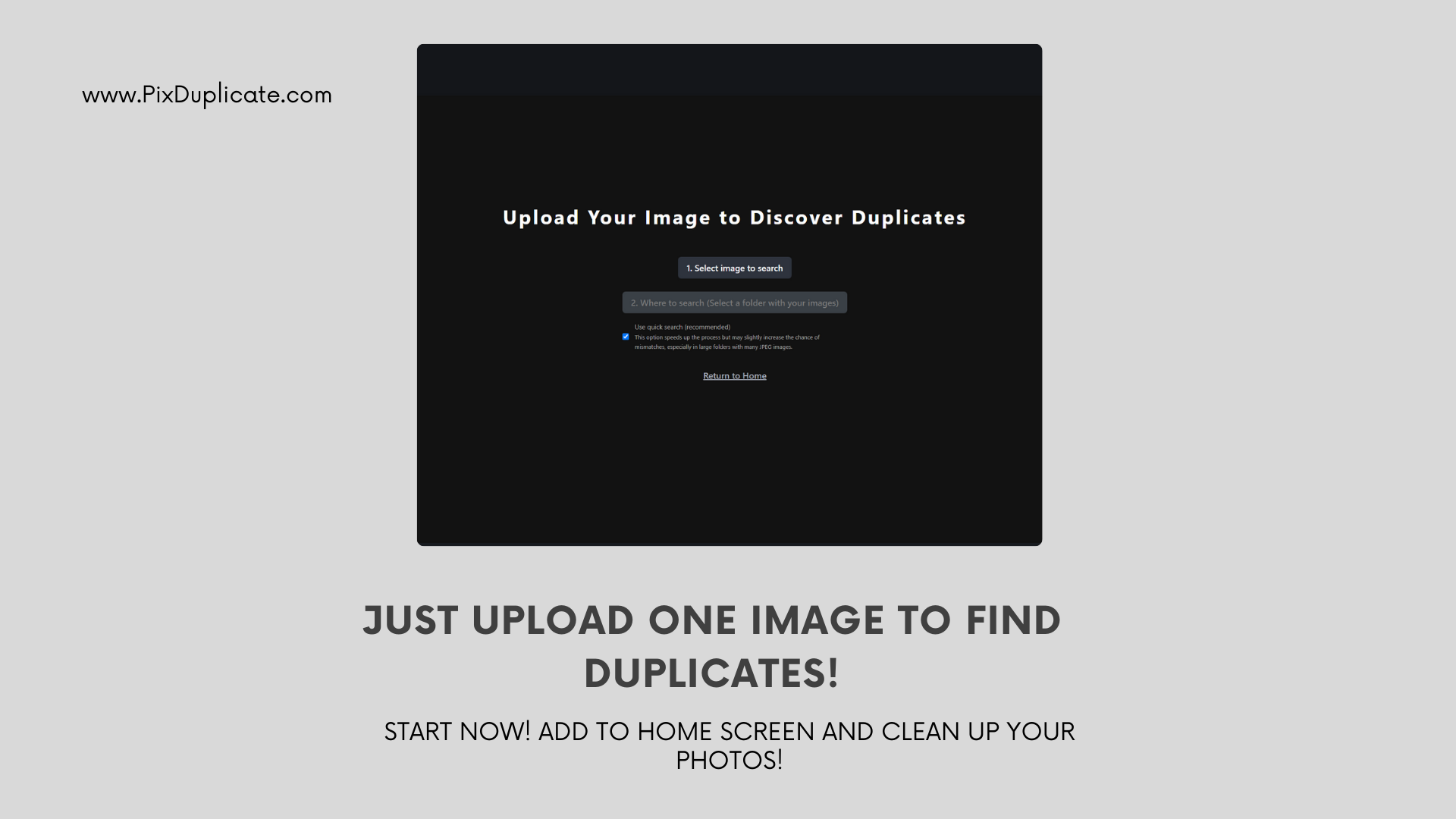 Pixduplicato - Trova ed elimina le foto duplicate dal tuo sistema media 3