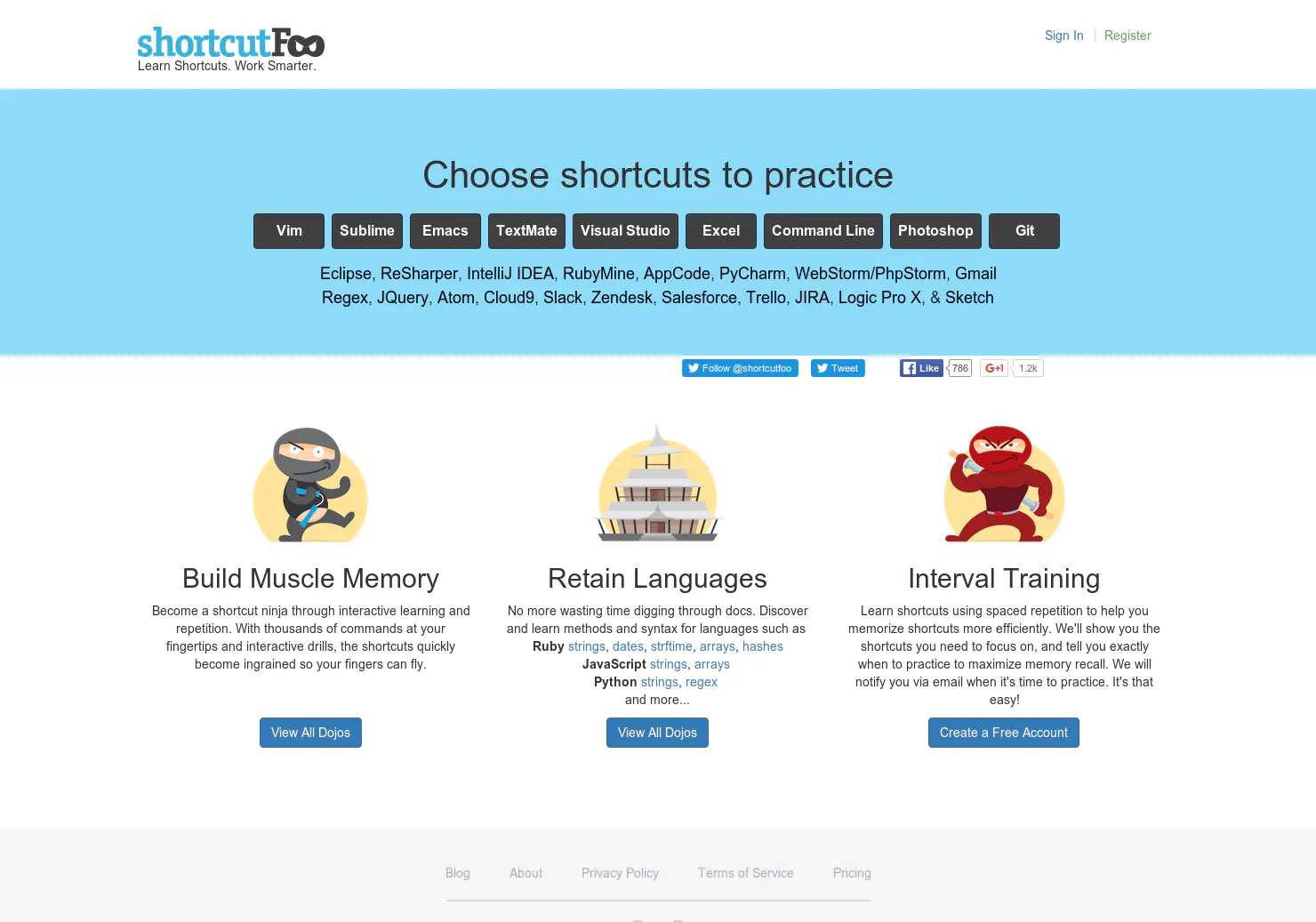 Shortcut Foo