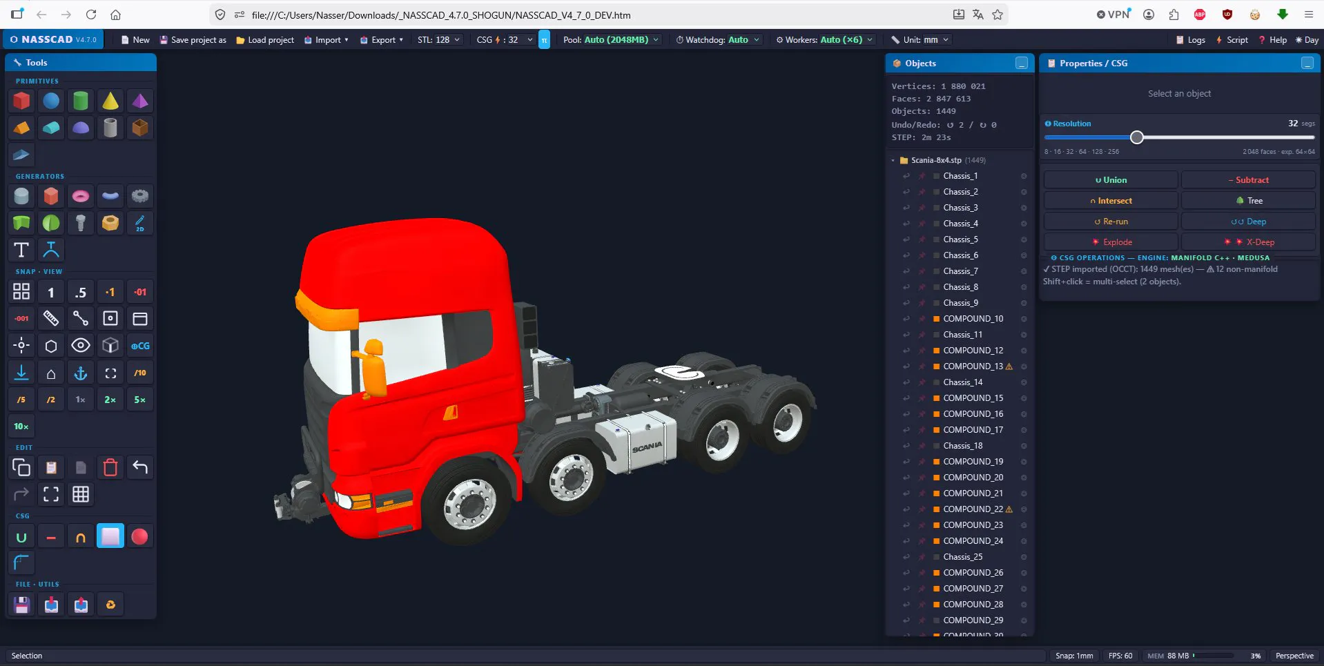 NASSCAD 4.7.0 — MEDUSA gallery image