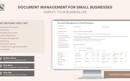 Document Management for Small Business media 1
