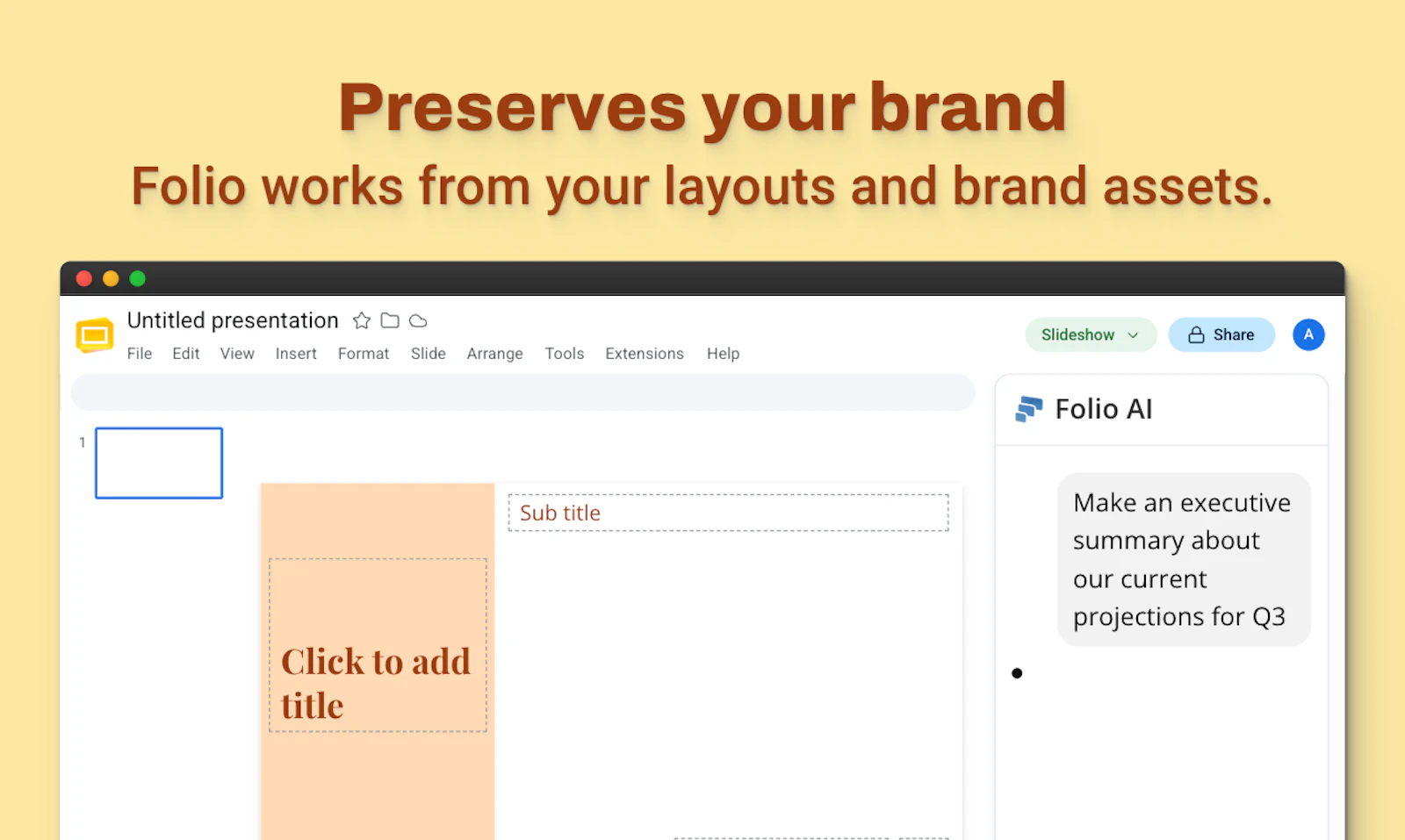 Folio screenshot 2