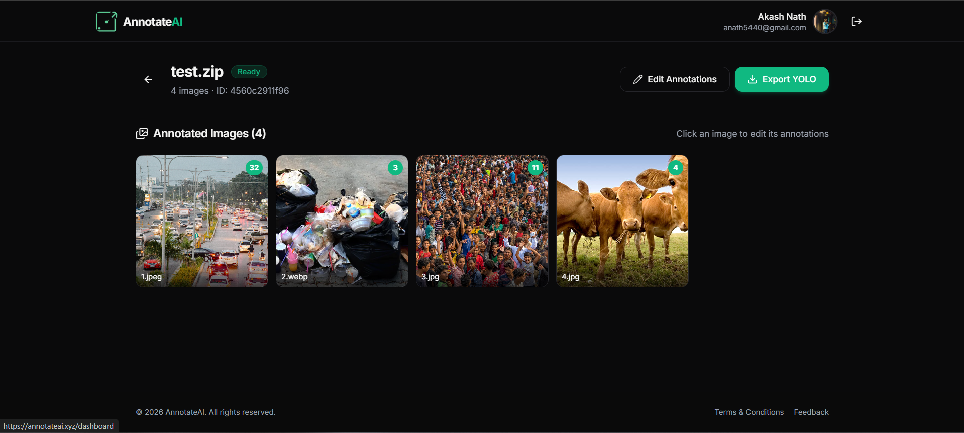 AnnotateAI - Screenshot 4 showing product features and functionality