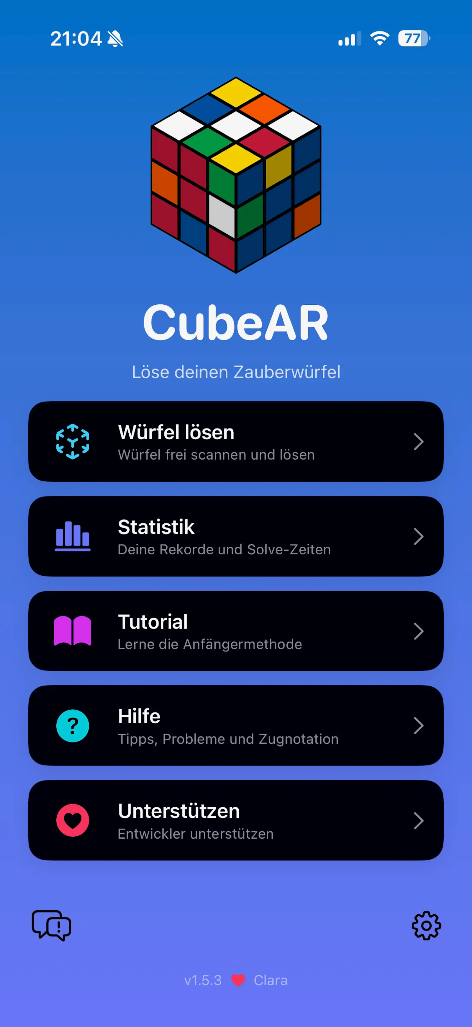CubeAR screenshot 1