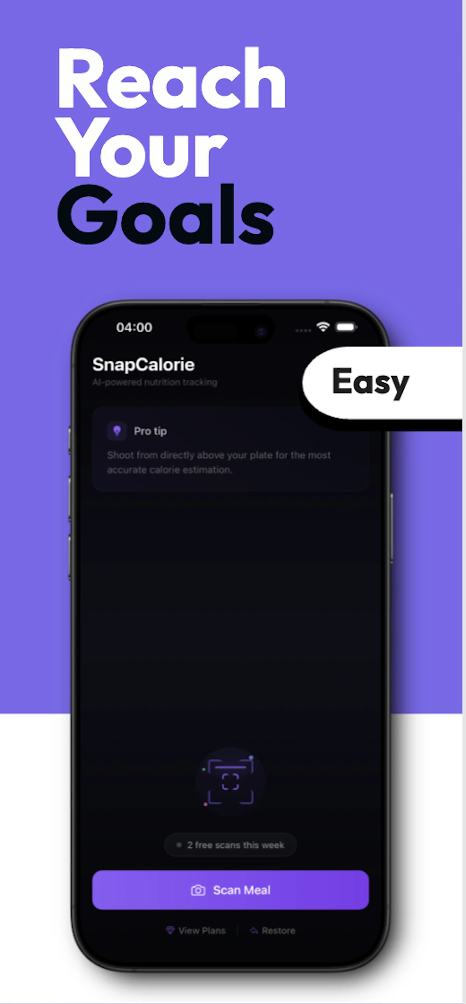 SnapCalorie: AI Food Scanner screenshot 3