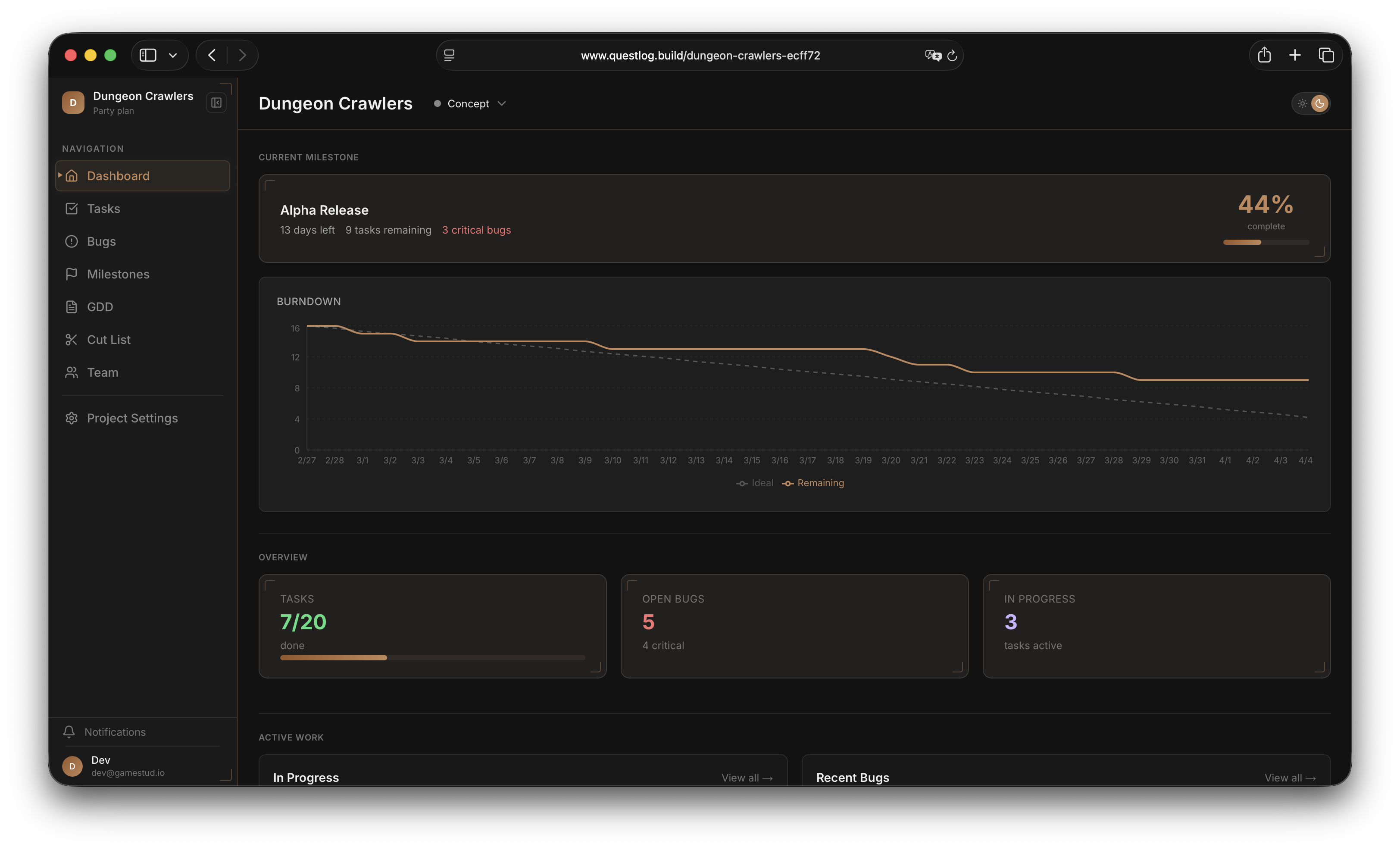 Questlog gallery image