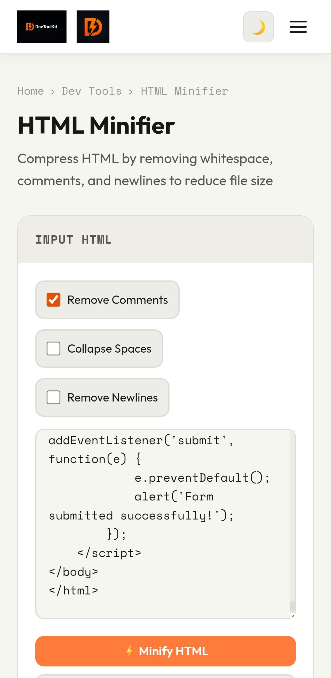 DevToolKit gallery image