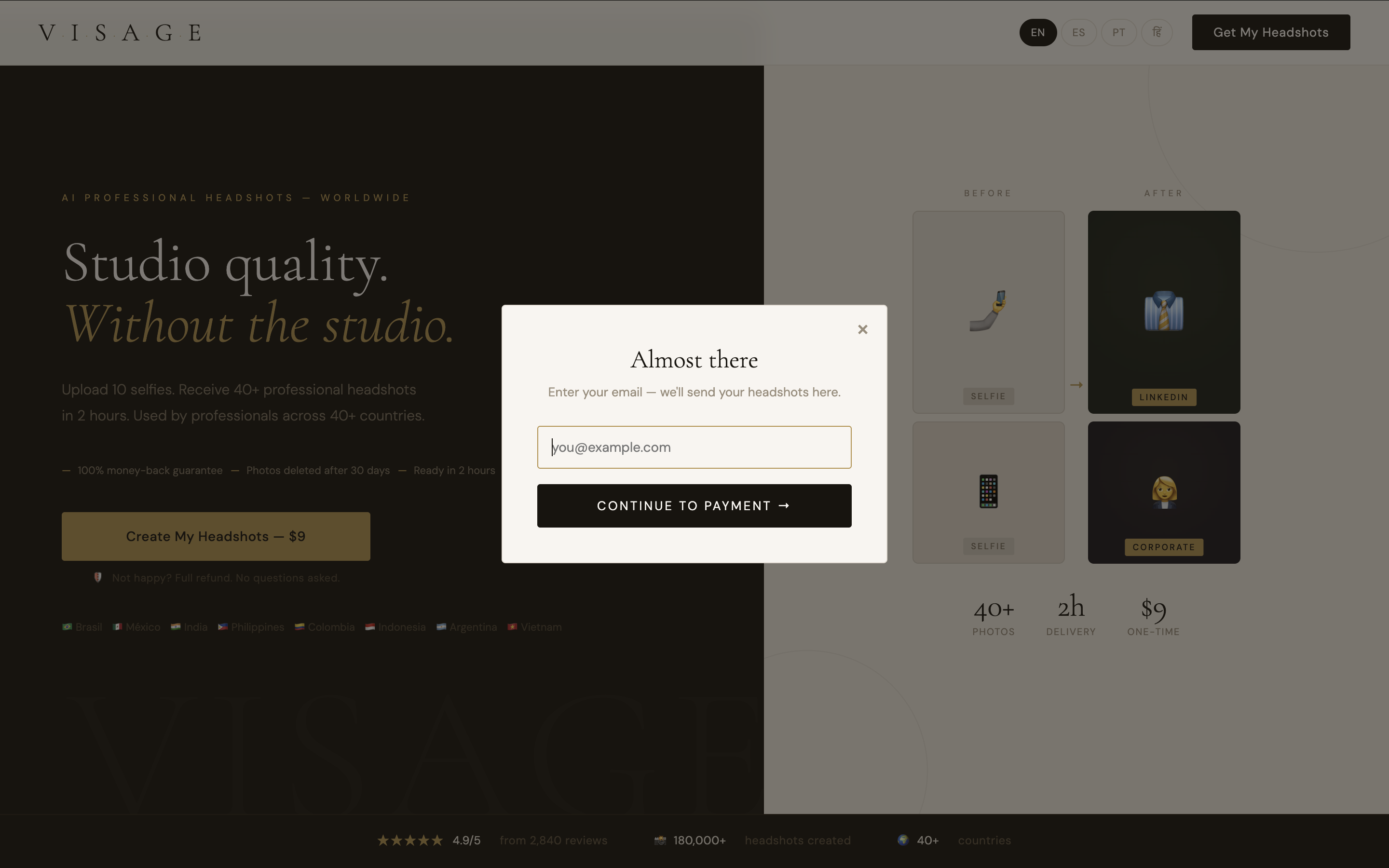 VISAGE gallery image