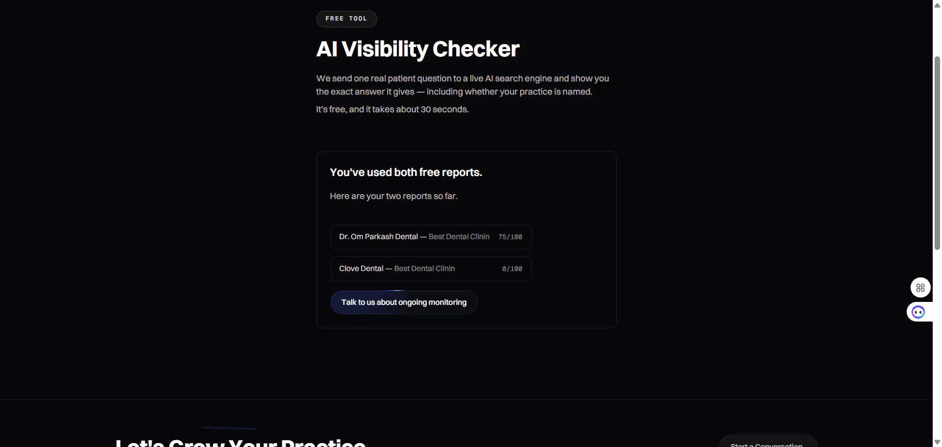 AI Visibility Checker gallery image