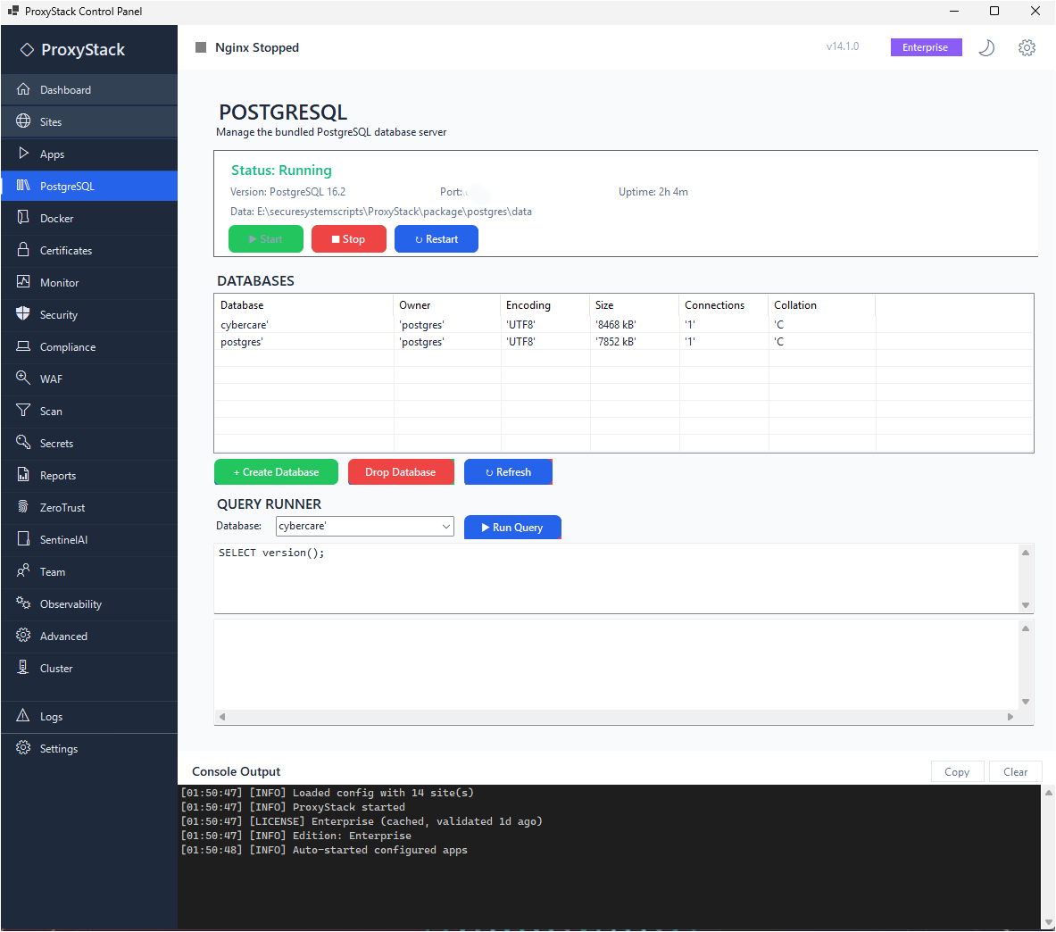 ProxyStack + SentinelAI gallery image