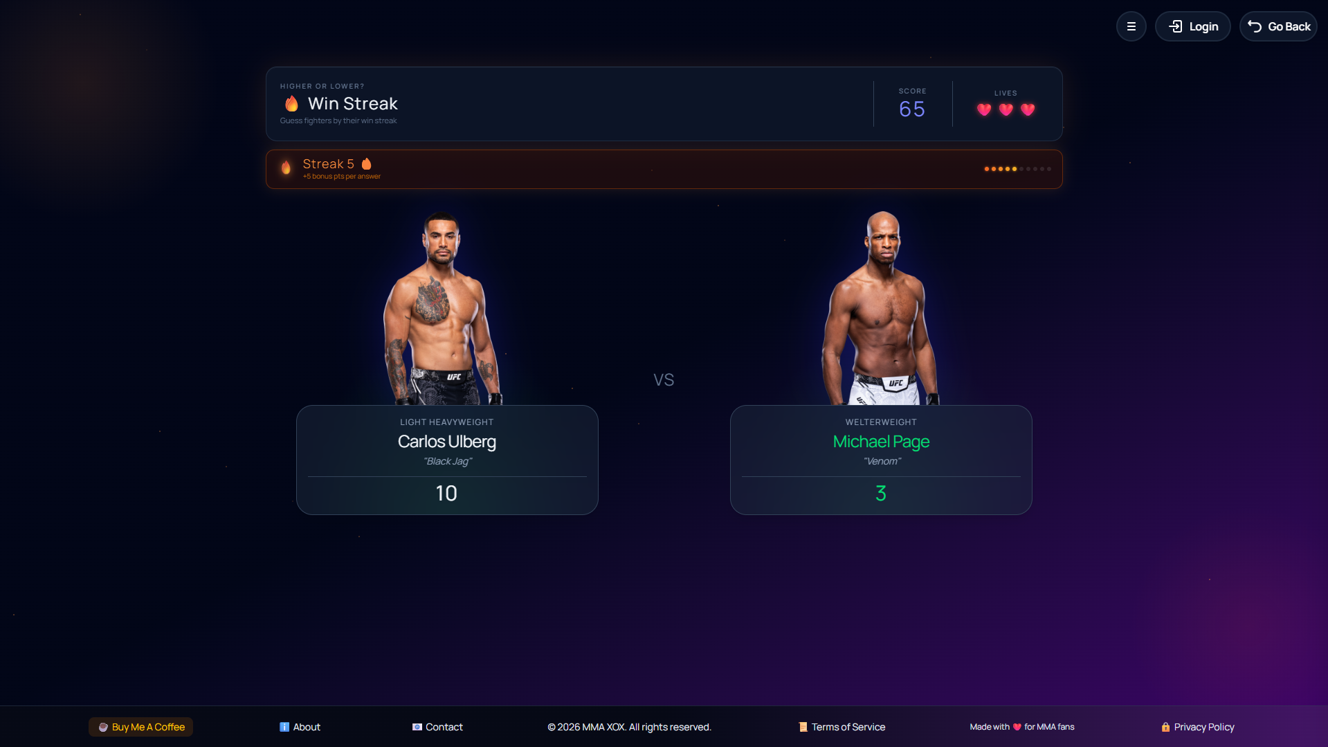 MMA XOX gallery image