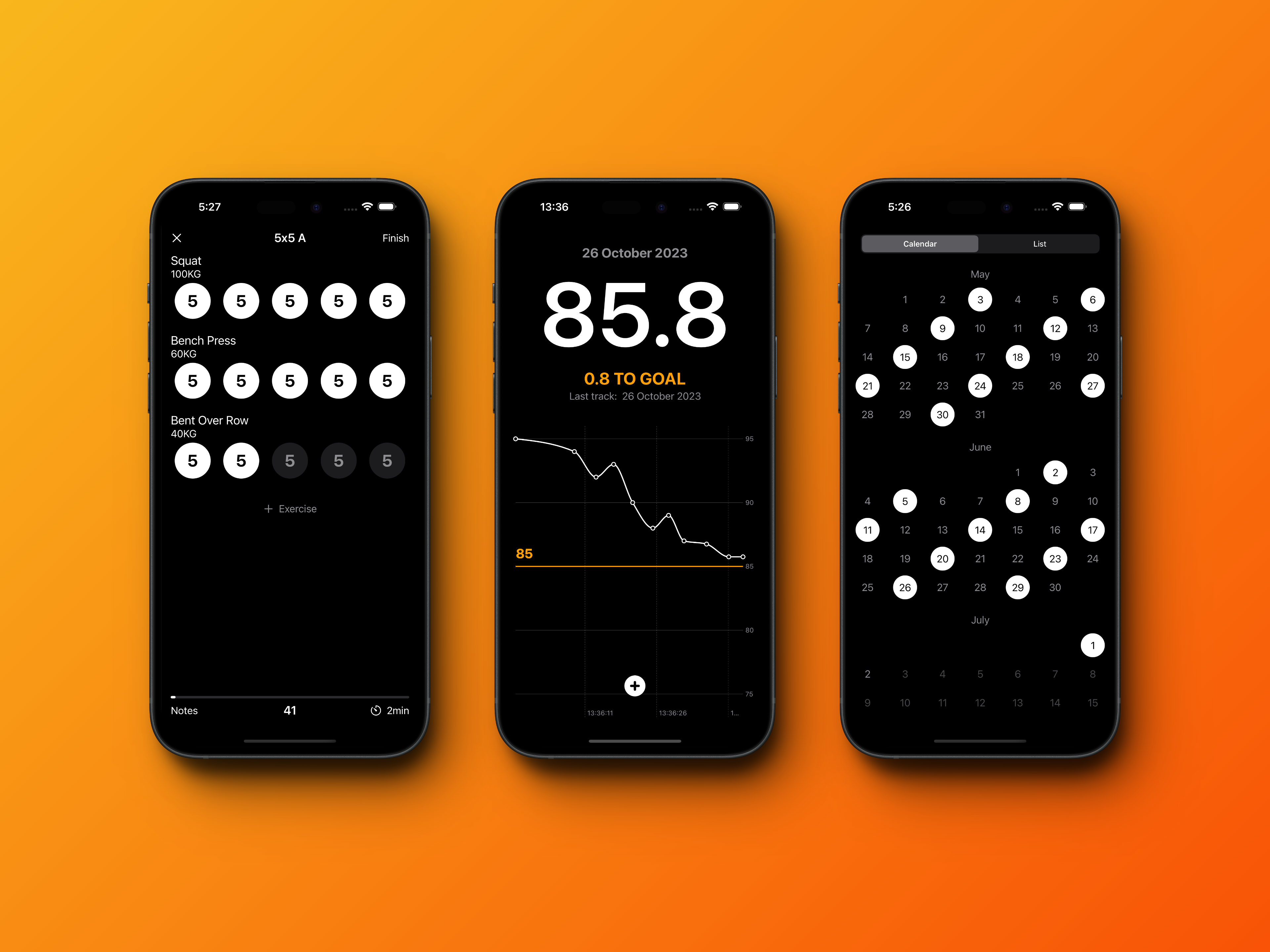 startuptile Reps-The simple weightlifting tracker