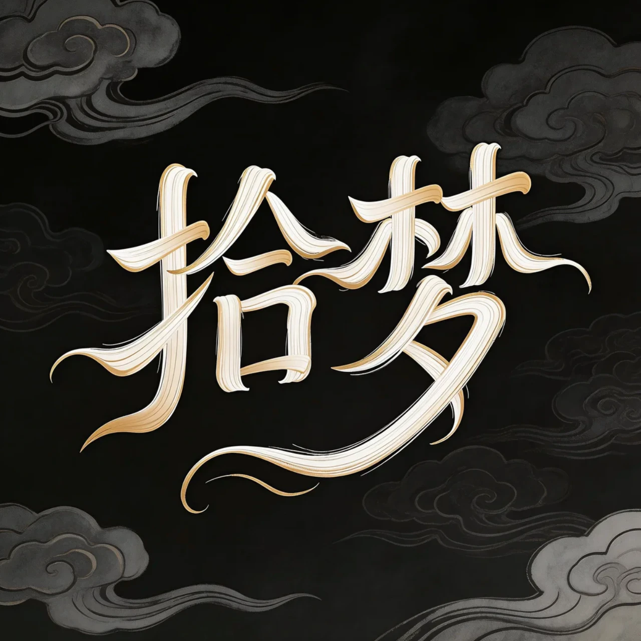 拾梦 logo