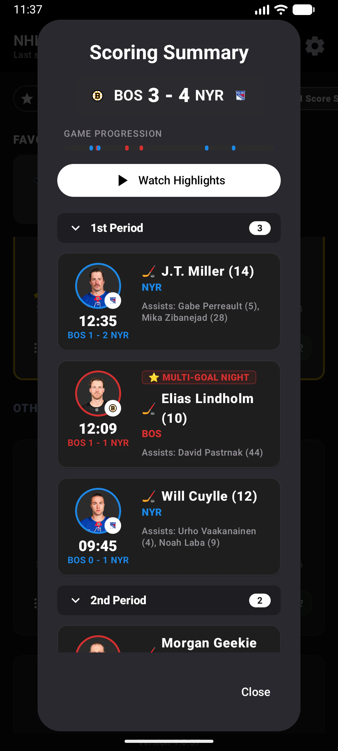 NHL Pulse screenshot 7