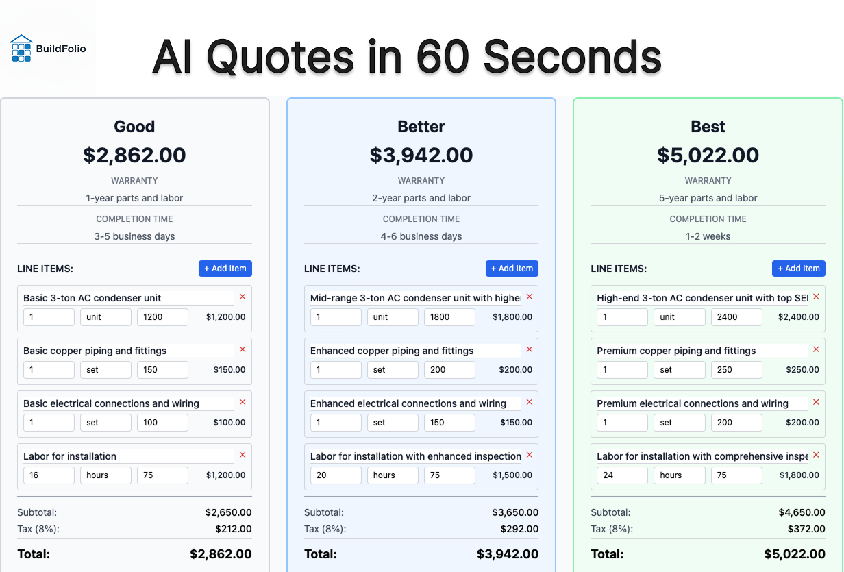 Build-Folio gallery image