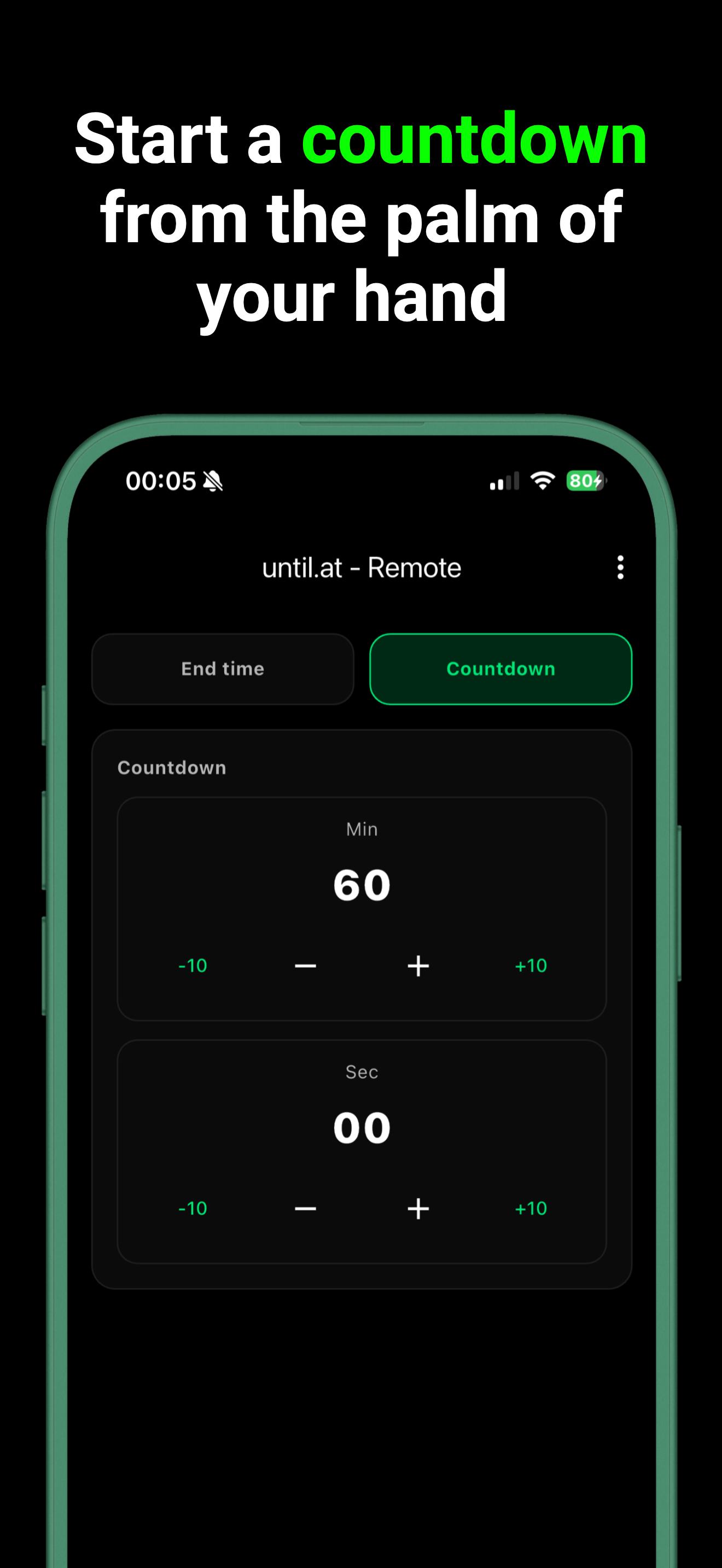 Until.at - Give remote control gallery image