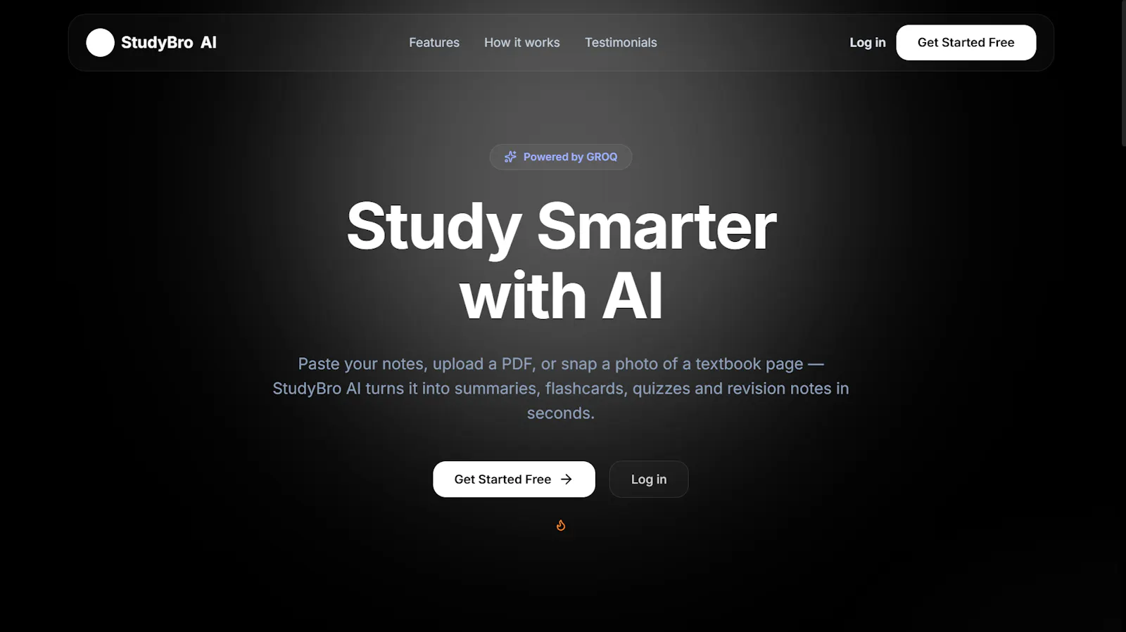 StudyBro AI screenshot 1