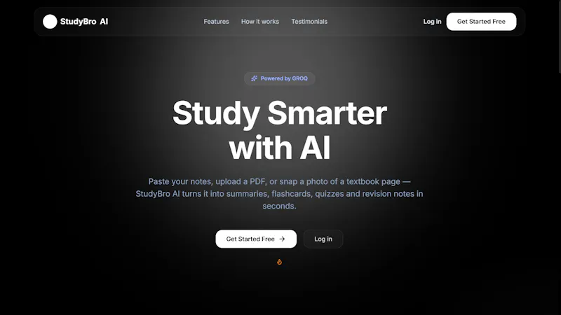StudyBro AI screenshot 1