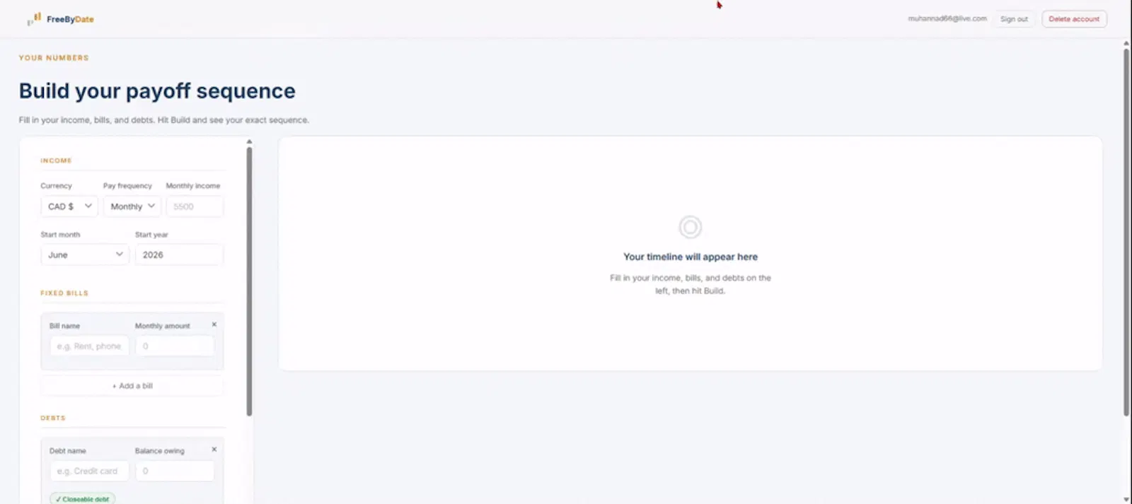 FreeByDate screenshot 1 (video preview)