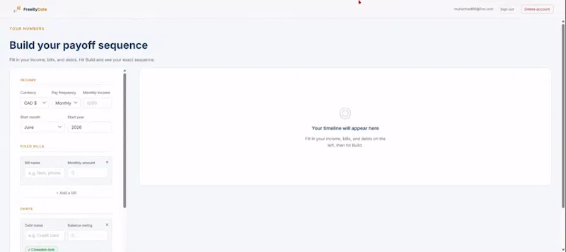 FreeByDate screenshot 1 (video preview)