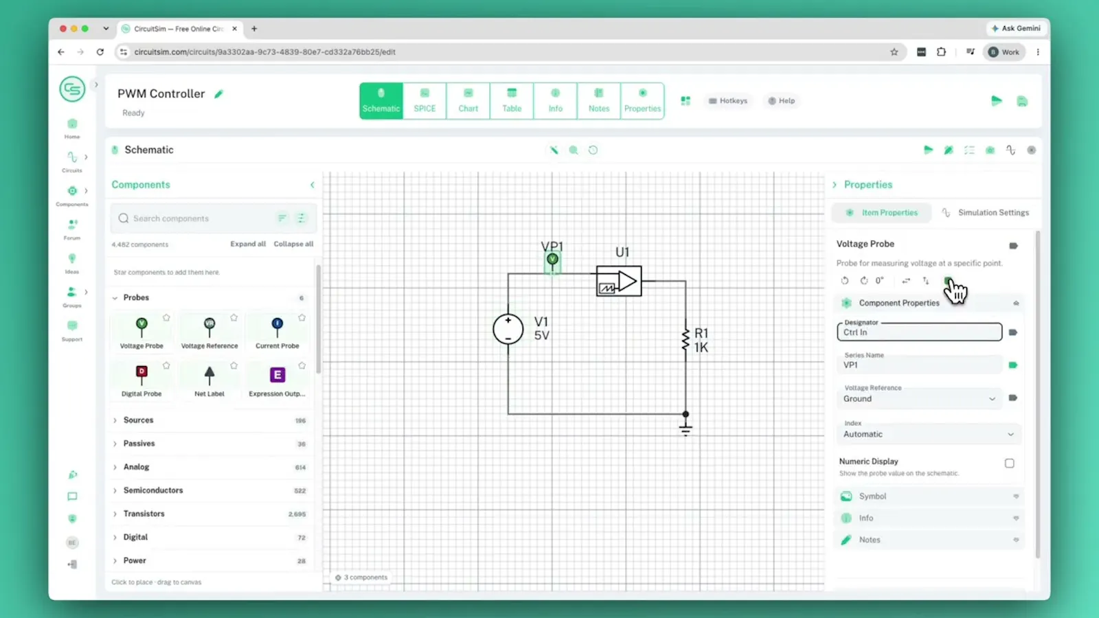 CircuitSim screenshot 1 (video preview)