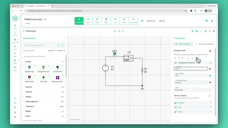 CircuitSim screenshot 1 (video preview)