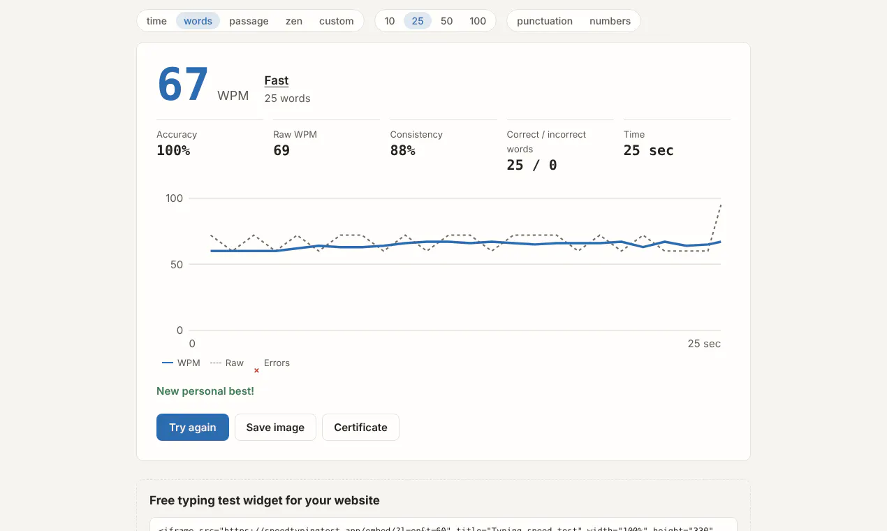 SpeedTypingTest gallery image