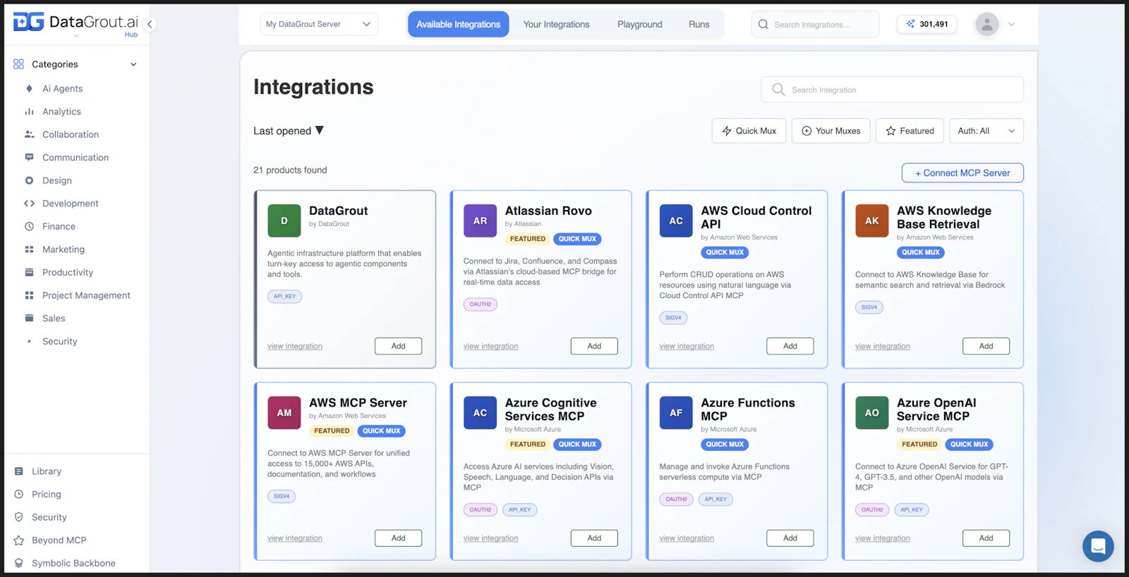 DataGrout  screenshot 4