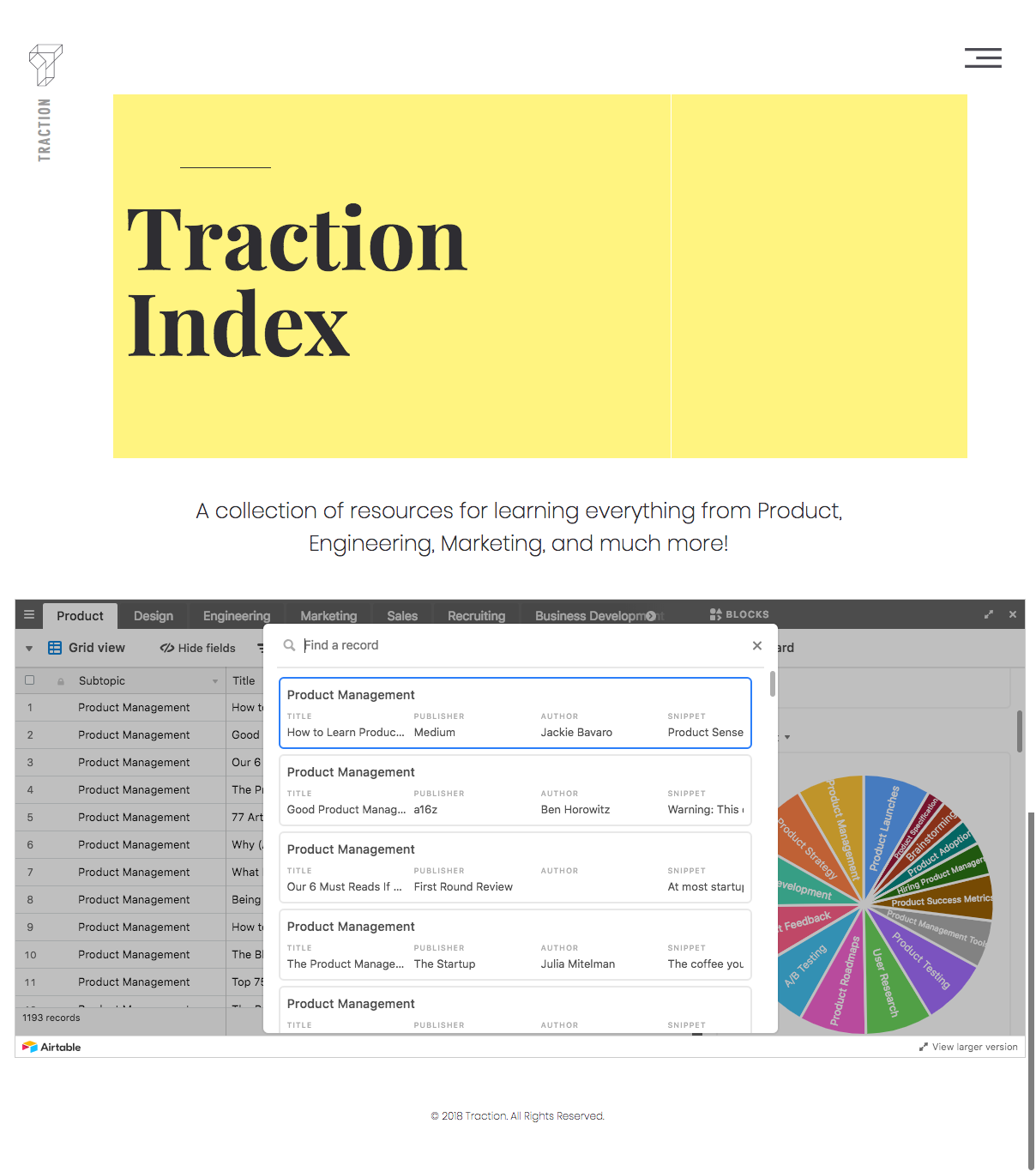Traction Index gallery image