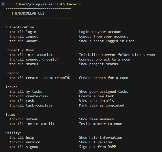 ThinkNCollab (TNC) - Main product screenshot demonstrating key features and user interface