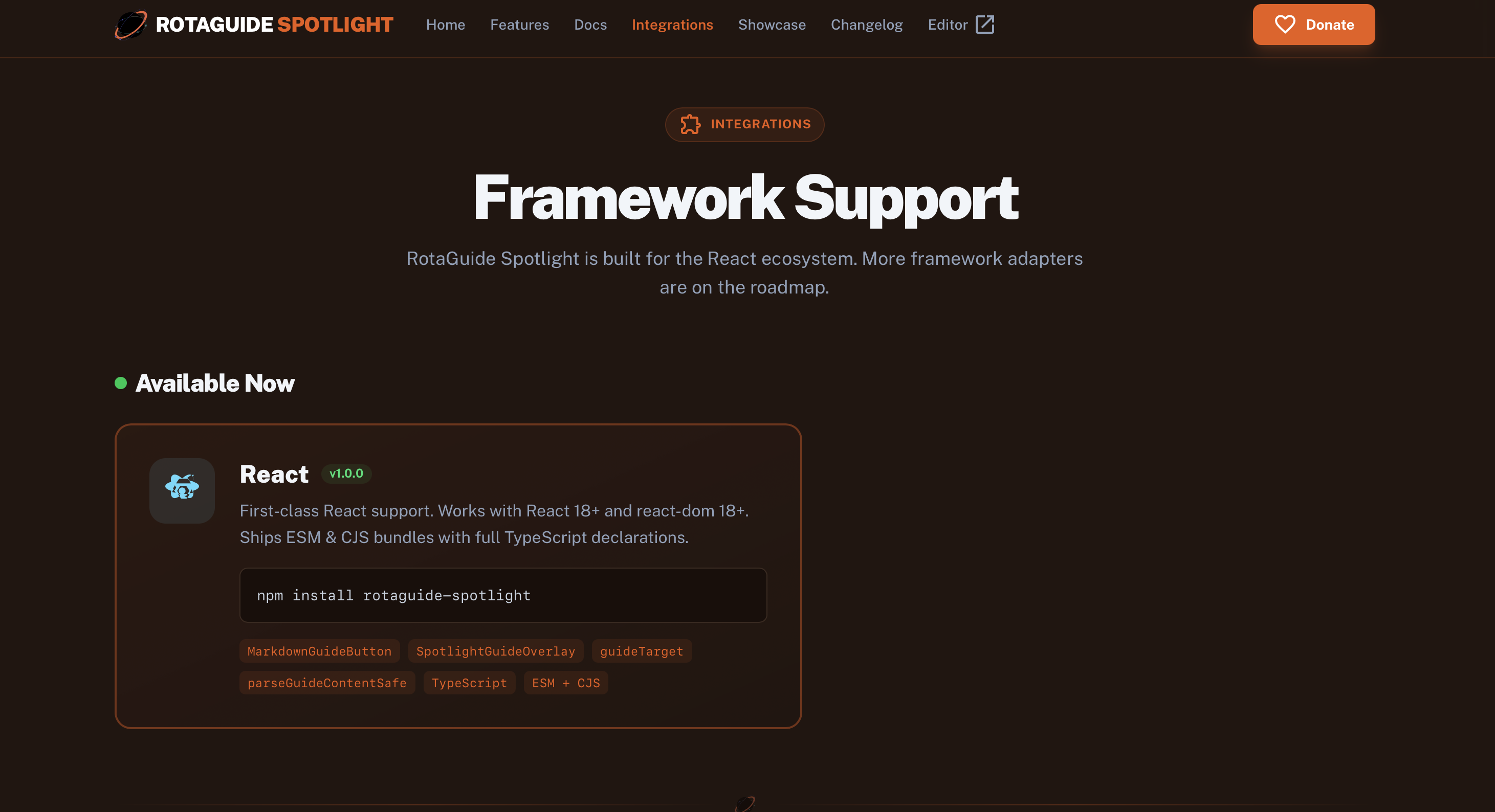 RotaGuide Spotlight - Screenshot 4 showing product features and functionality