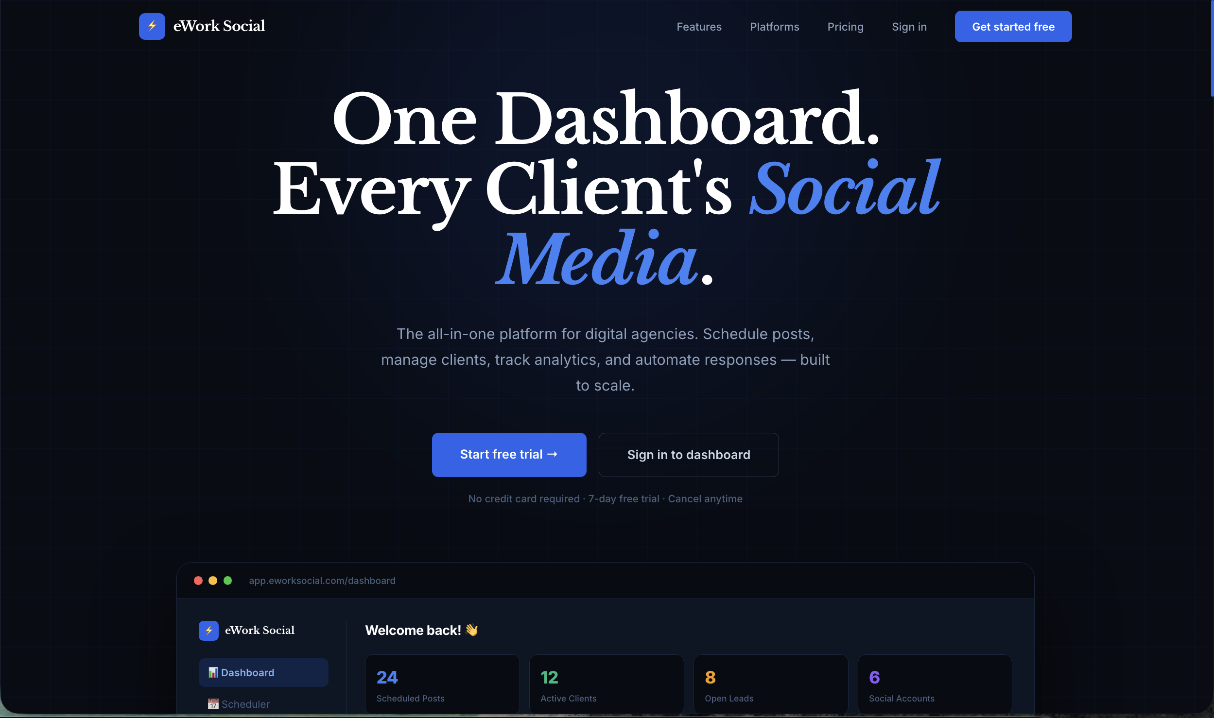 eWork Social gallery image