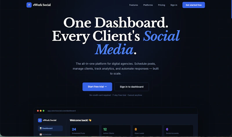 eWork Social screenshot 2
