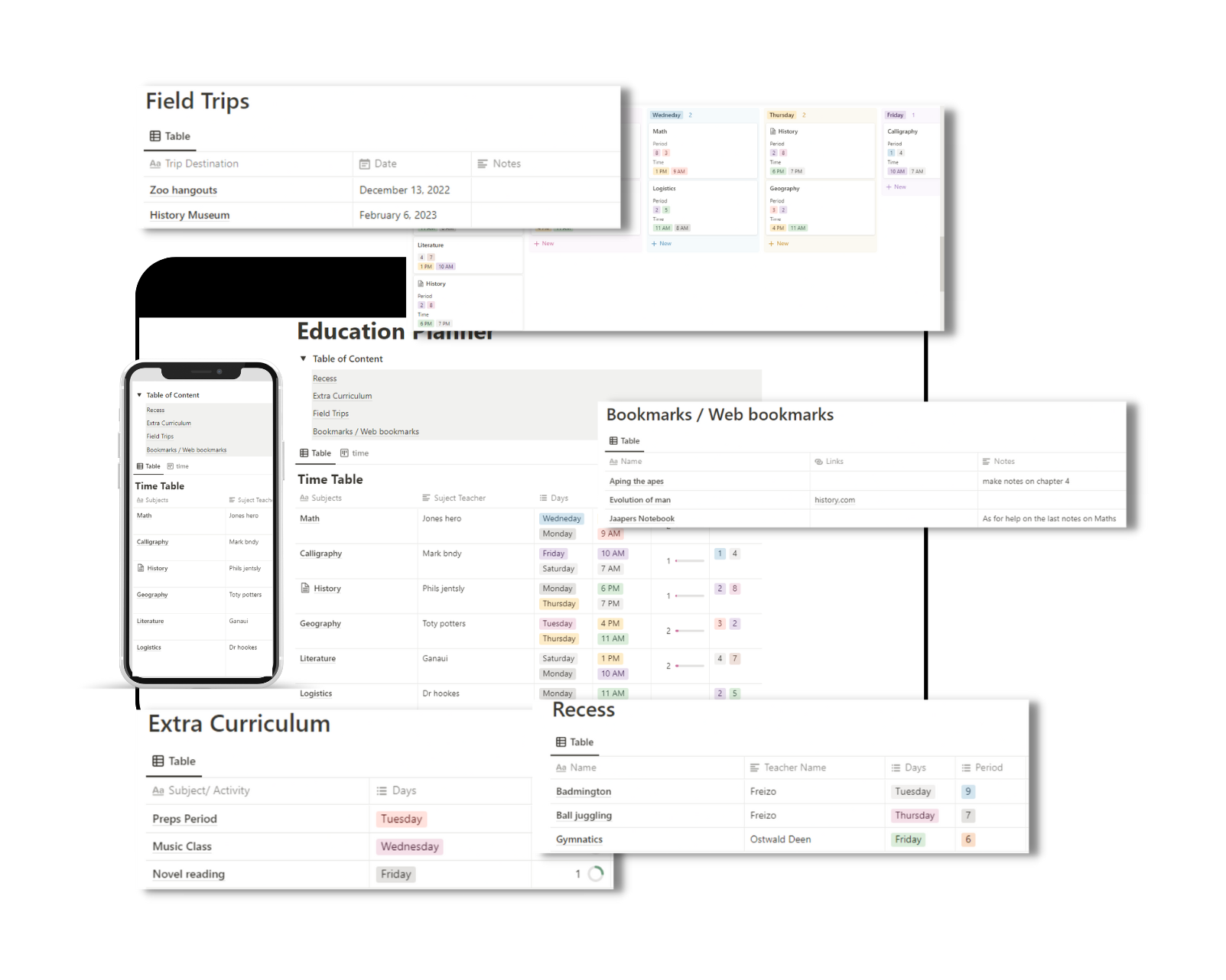 Student School Planner