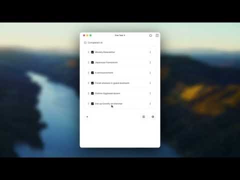 One Task X gallery image