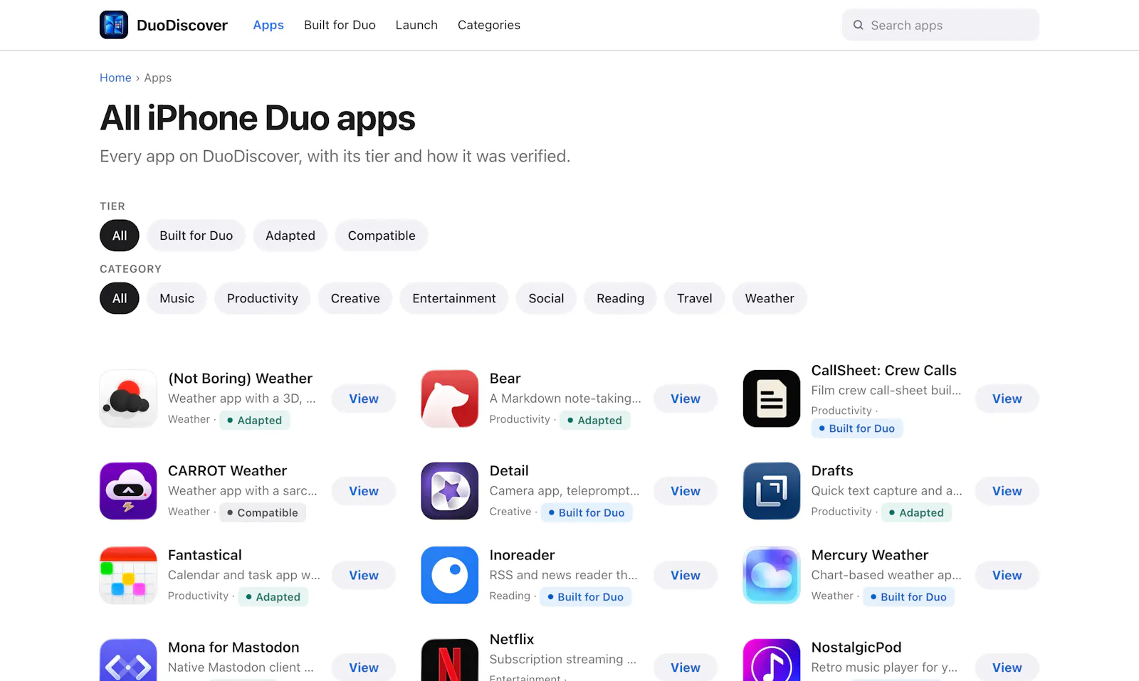 DuoDiscover screenshot 2