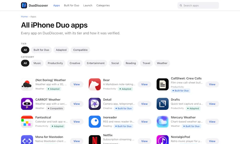 DuoDiscover screenshot 2