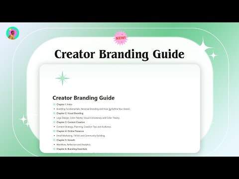 Creator Branding Guide gallery image