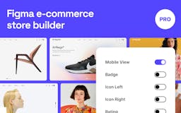 Figma E-Commerce Builder media 1