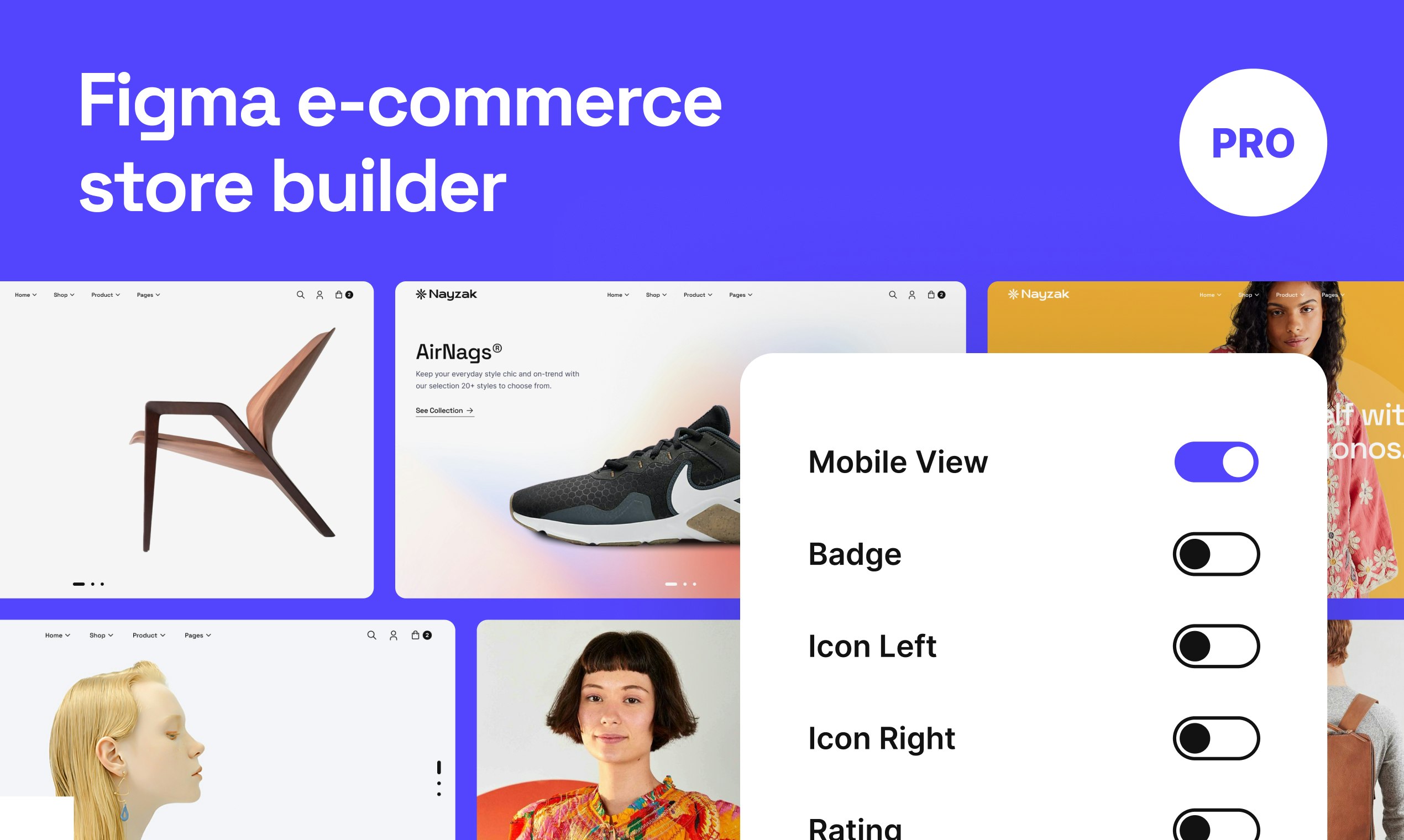 Figma E-Commerce Builder media 1