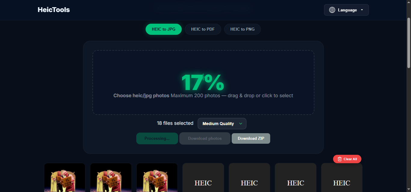 HEIC to JPG Converter gallery image
