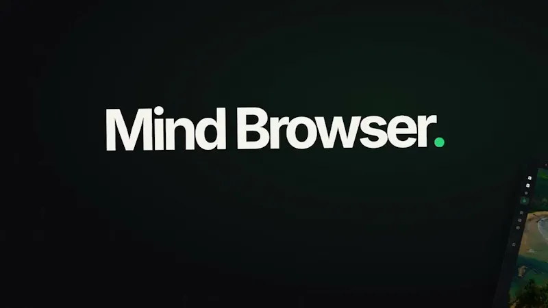 Mind Browser screenshot 1 (video preview)
