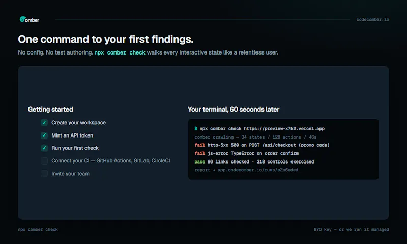 Comber screenshot 3