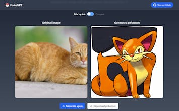 Generating pokemons from images gallery image