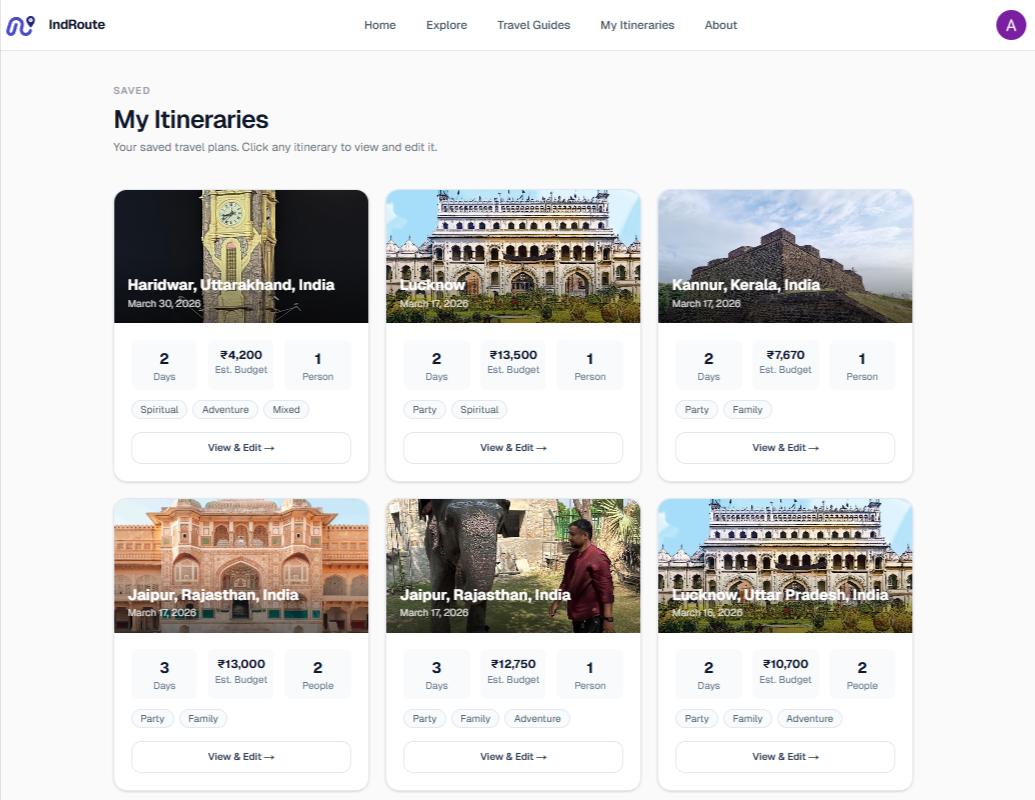 IndRoute gallery image