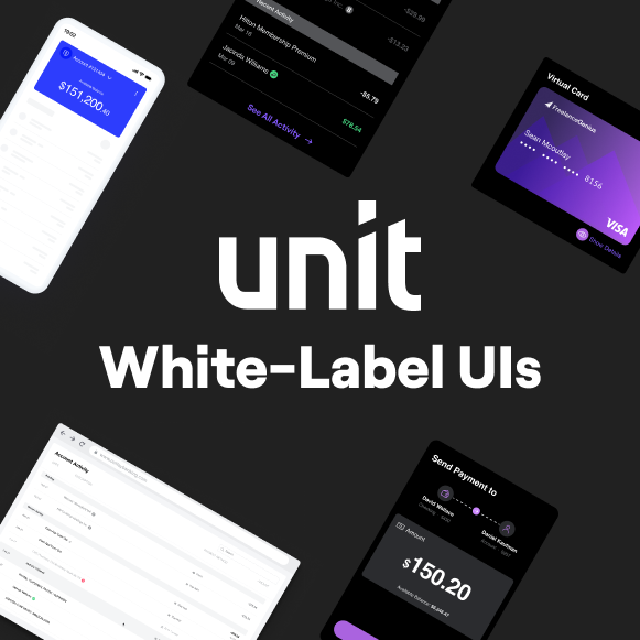 단위 |화이트 라벨 UI
